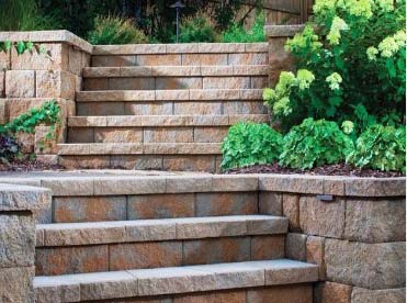 Landscape stairs in Coquitlam. Benjamin Landscaping and Projects. 
